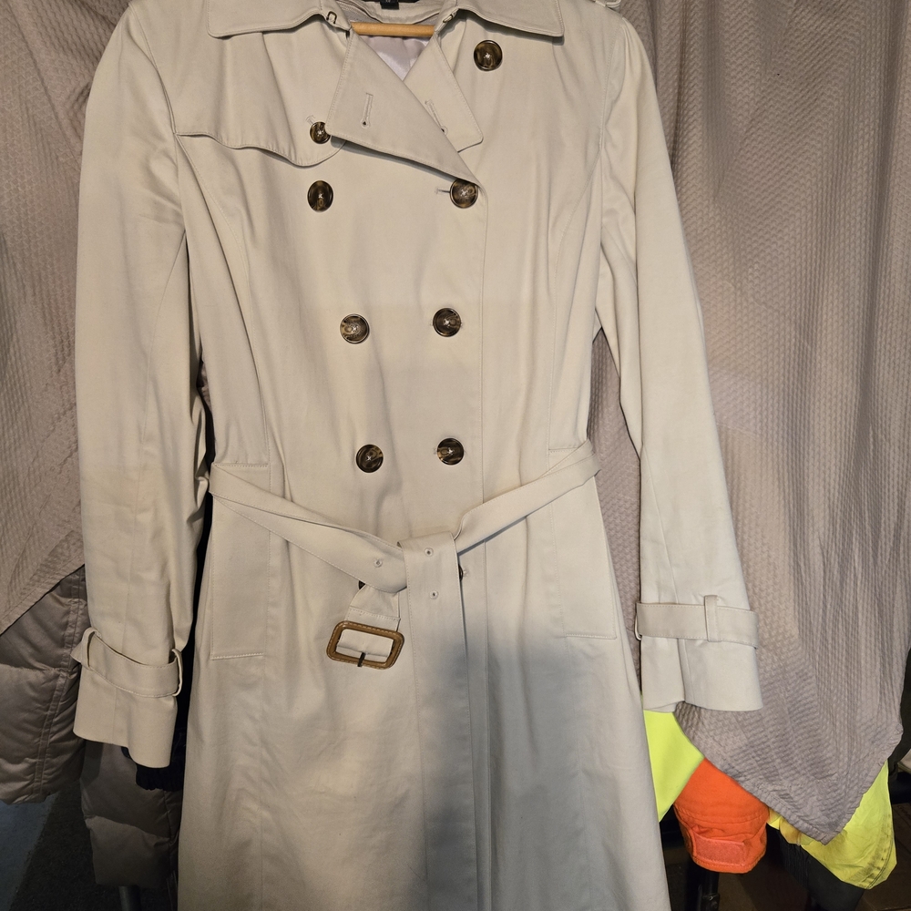 Brooks Brothers Double-Breasted Trench Coat